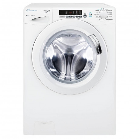 Machine à Laver Frontale CANDY 8 Kg Blanc (GVS128D3-80)